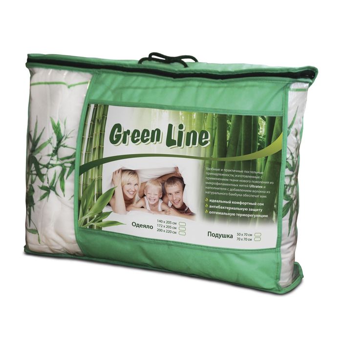 Одеяло Green Line, размер 172х205 см, бамбук