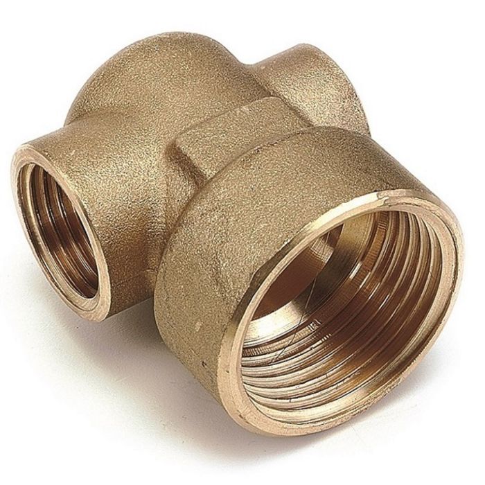 Тройник Comap 982806, 3/4", под воздухоотводчик 3/8" и дренаж 1/2"