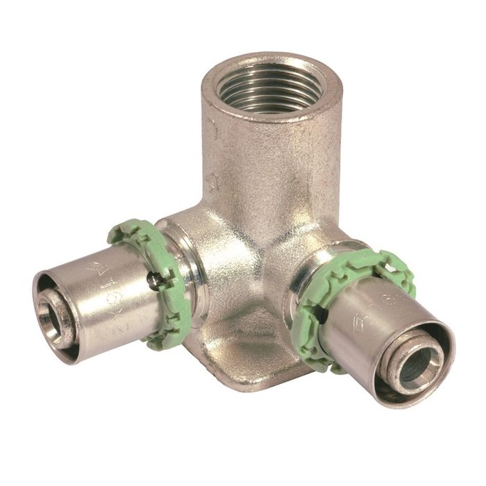 Тройник-пресс Comap 770ECE, 20х1/2"х20, внутренняя резьба, установочный