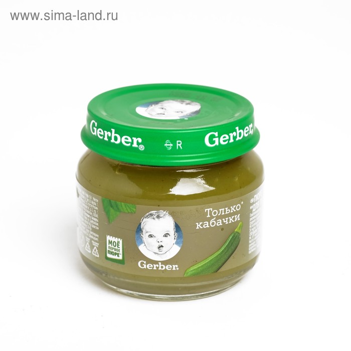 Gerber овощное пюре только брюссельская капуста