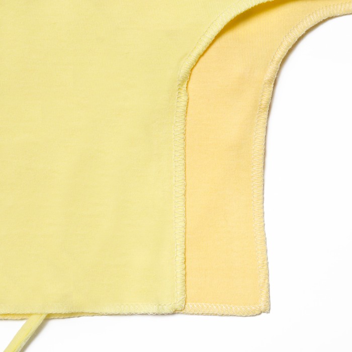 Распашонка с длинными рукавами, рост 44-50 см, цвет жёлтый E011001K50_М