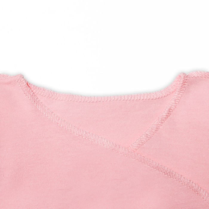 Распашонка с длинными рукавами, рост 44-50 см, цвет розовый E011001K50_М