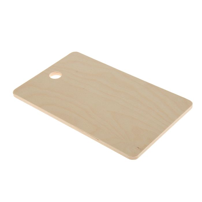 Доска разделочная эконом 320х200мм, березовая фанера 8мм