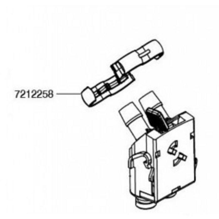Пластиковый зажим для шлангов на адаптер фильтров EHEIM 2076, 2078