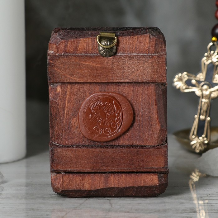 Икона под старину карманная "Владимирская", 7х10 см