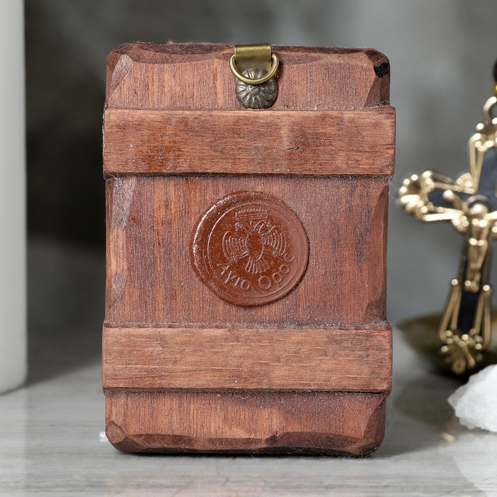 Икона под старину карманная "Всецарица", 7х10 см