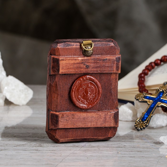 Икона под старину карманная "Матрона", 7х10 см