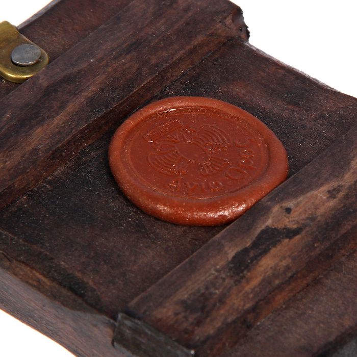 Икона под старину карманная "Семистрельная", 7х10 см