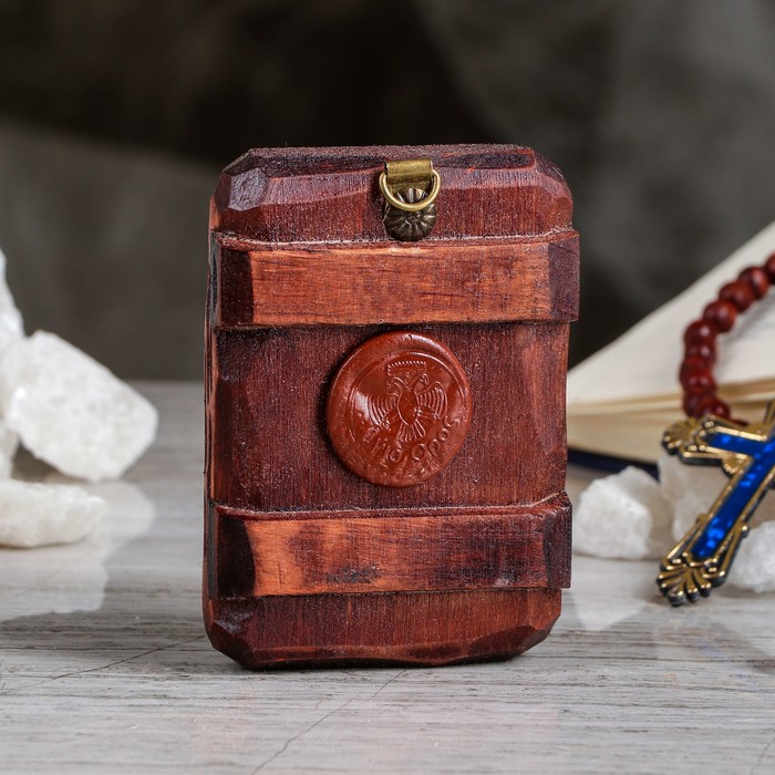 Икона под старину карманная "Неувядаемый цвет", 7х10 см