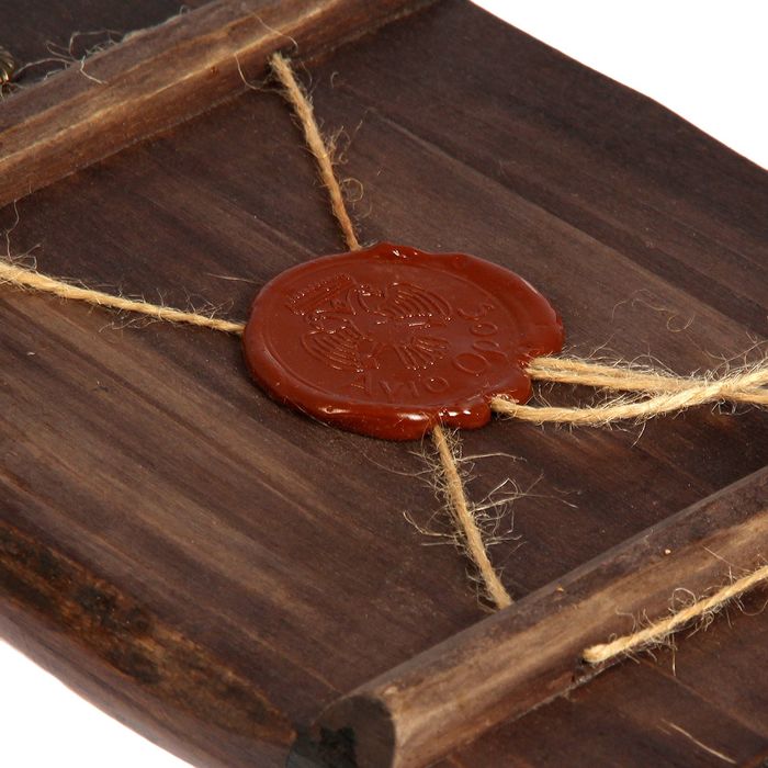 Икона под старину "Петр и Феврония", 17х23 см