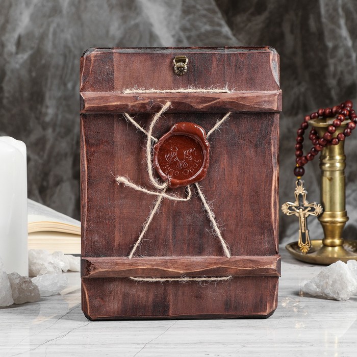 Икона под старину "Троица Рублев", 17х23 см