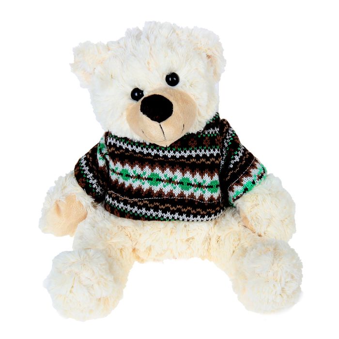 Мягкая игрушка "Мишка Барри" в свитере