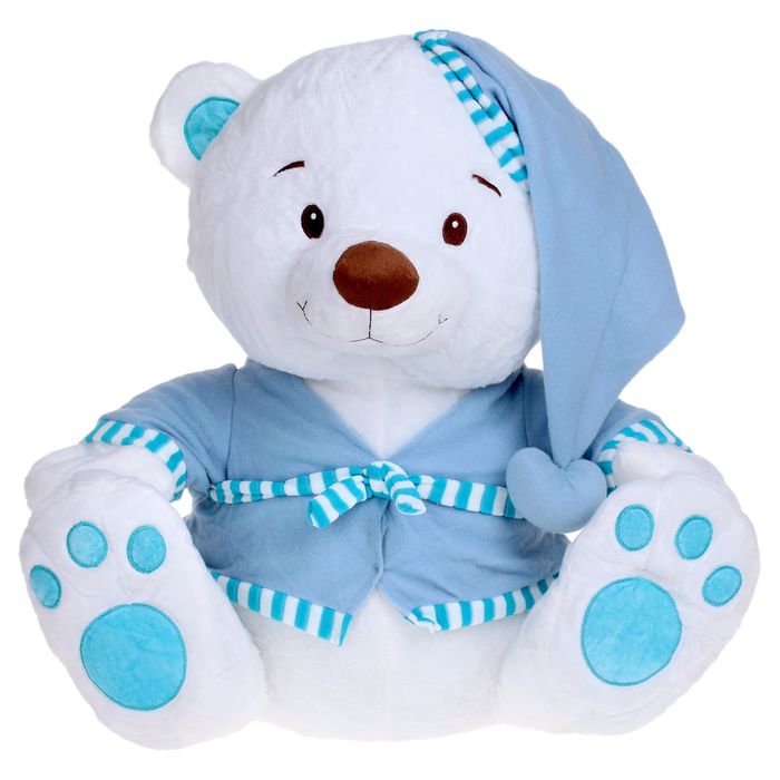 Мягкая игрушка "Мишка в халате и колпаке"