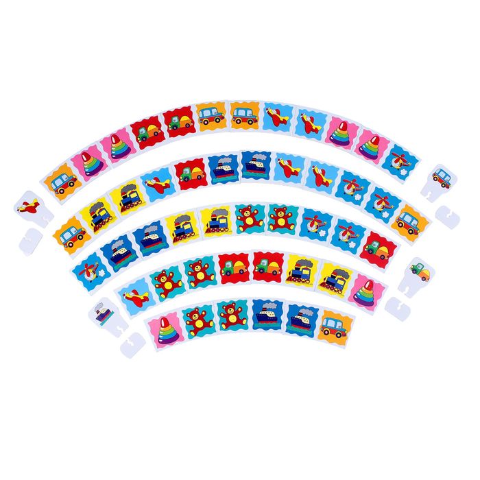 Напольное домино "Игрушки"