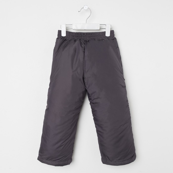 Брюки для мальчика, рост 104 см, цвет серый БМ-7/3