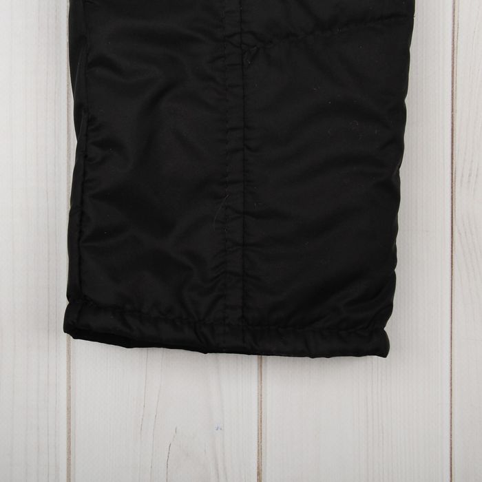 Полукомбинезон для мальчика, рост 146 см, цвет чёрный ПКМ-5/36