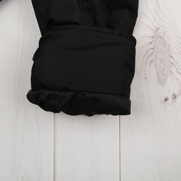 Полукомбинезон для мальчика, рост 146 см, цвет чёрный ПКМ-5/36