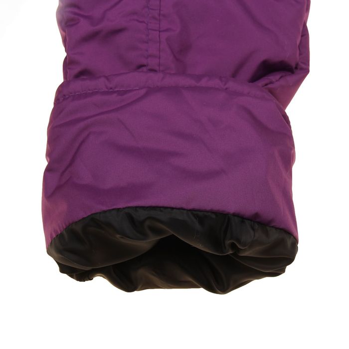 Полукомбинезон для девочки, рост 140 см, цвет фиолетовый ПКД-5/35