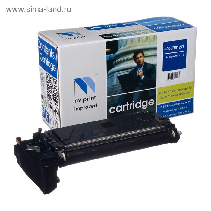 

Картридж NV PRINT NV-006R01278 для Xerox Work Centre 4118/FaxCentre 2218 (8000k), черный