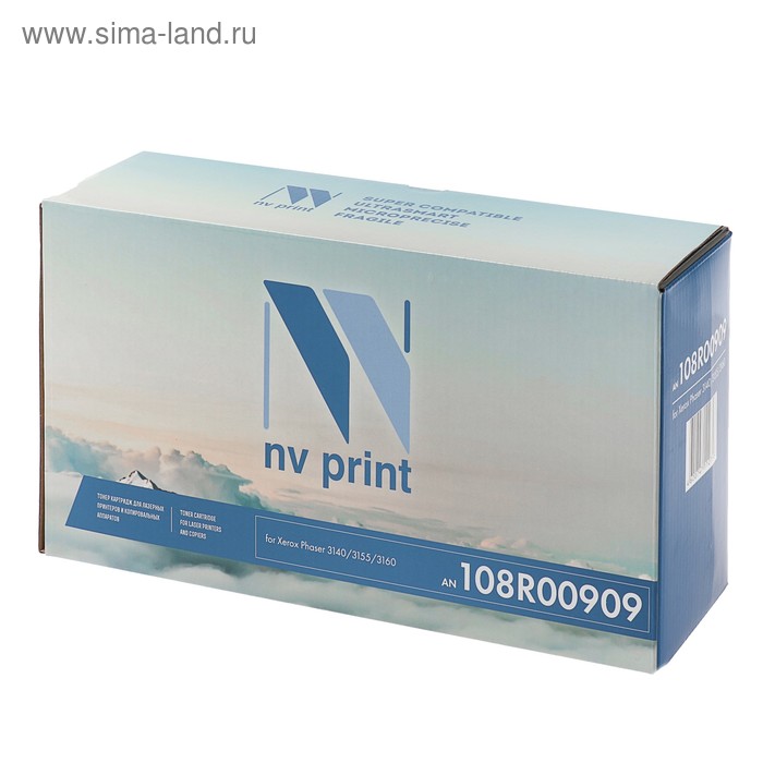 

Картридж NV PRINT NV-108R00909 для Xerox Phaser 3140/3155/3160 (2500k), черный