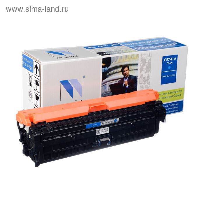 

Картридж NVP совместимый HP CE741A Cyan для LaserJet Color CP5220/CP5225/CP5225dn/CP5225n