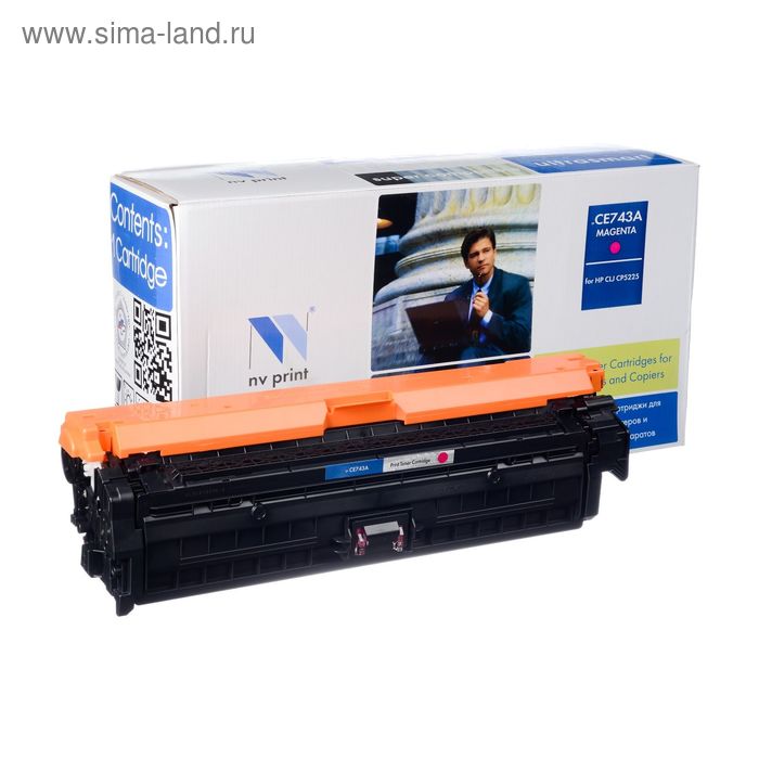 

Картридж NVP совместимый HP CE743A Magenta для LaserJet Color CP5220/CP5225/CP5225dn/CP522
