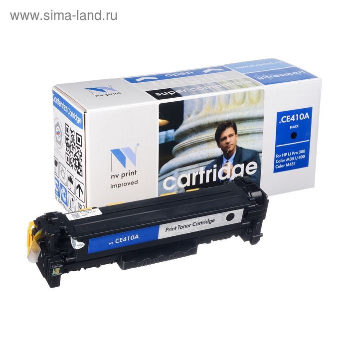 

Картридж NVP совместимый HP CE410A Black для LaserJet Color M351a/M375nw/M451dn/M451dw/M45