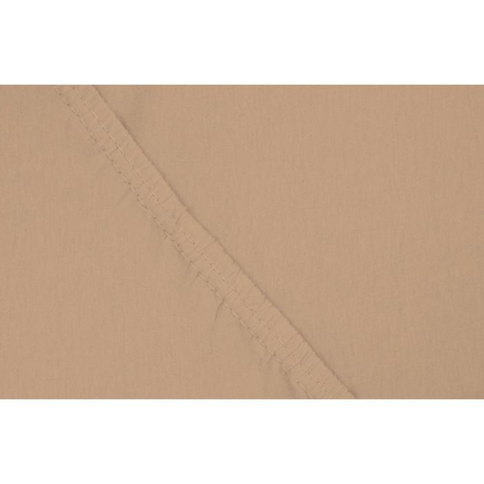 Простыня на резинке, размер 90х200х20, цвет бежевый ПРТ09