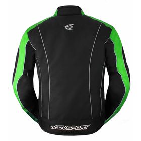 

Куртка текстильная Apex, черн.зеленая, 2XL