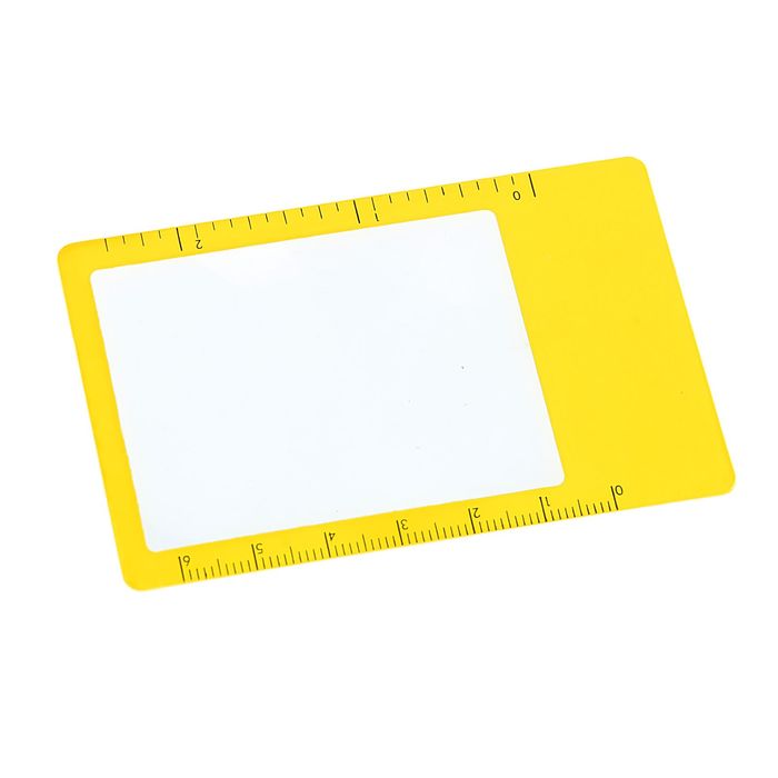 Лупа-закладка 3х, маленькая, микс, 5,5*8,5см