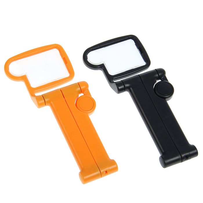 Лупа трансформер на присоске 3х,10х, микс, 6*14см