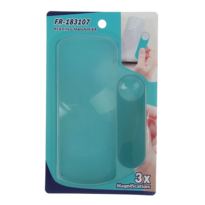 Лупа-закладка 3х, 11х18.5 см