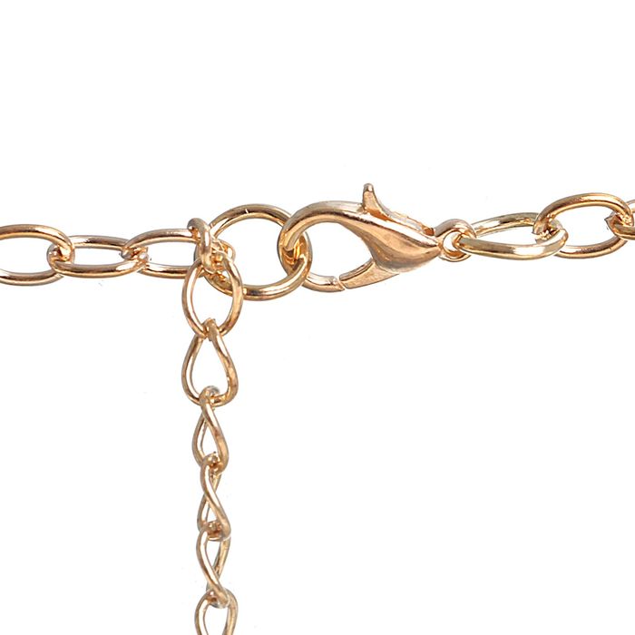 Набор 2 предмета: серьги, колье "Цветы" трио, цвет фиолетовый в золоте