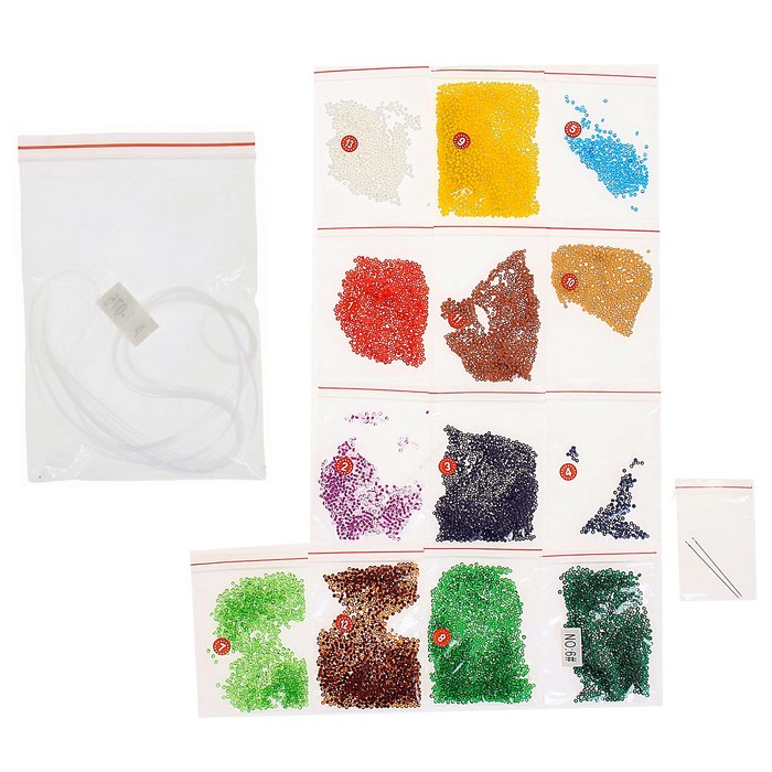 Набор для вышивания бисером "Святой Архангел Гавриил" размер основы 21,5*29 см