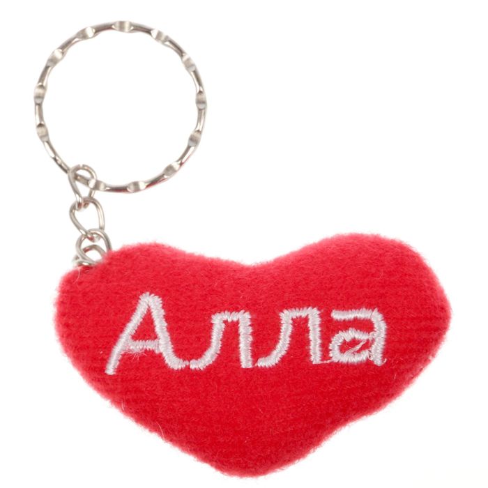 Брелок-сердце "Алла"