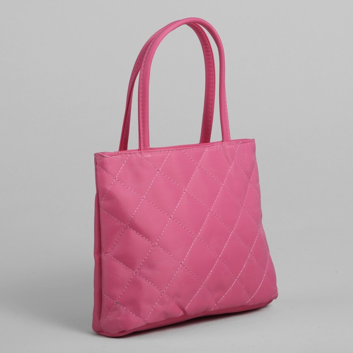 Сумка детская на молнии "Ника", 1 отдел, цвет розовый