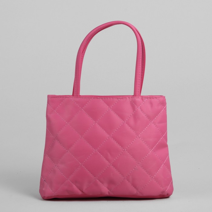 Сумка детская на молнии "Ника", 1 отдел, цвет розовый