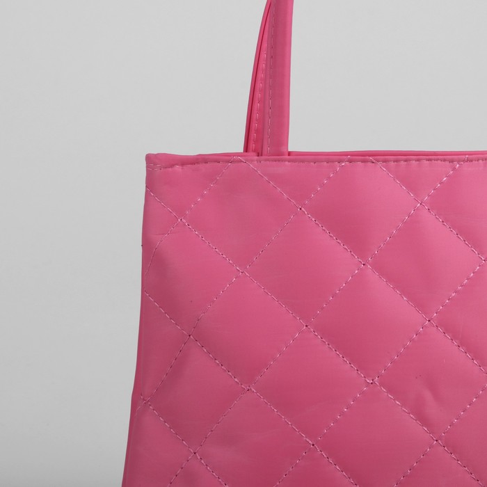 Сумка детская на молнии "Ника", 1 отдел, цвет розовый