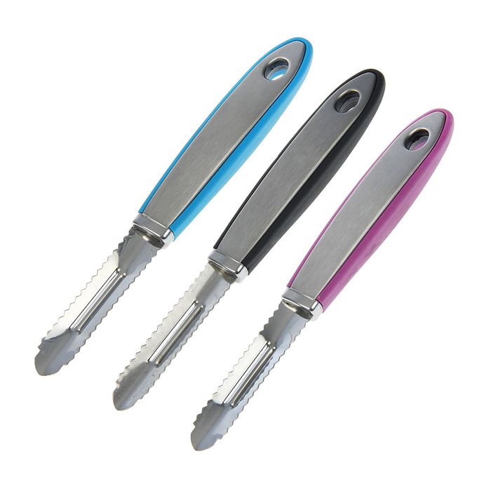 Овощечистка "Blade" 20,5 см, ручка soft touch, цвет МИКС