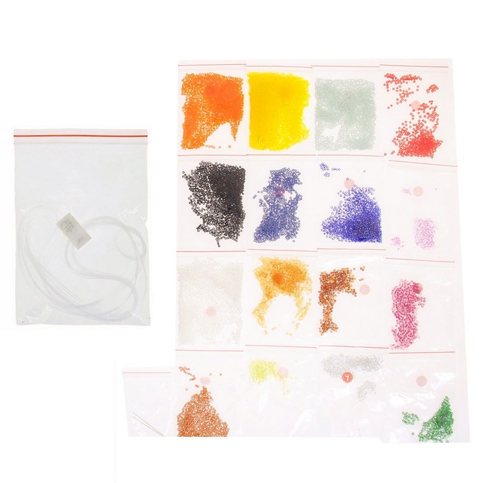 Набор для вышивания бисером"Святая Мученца Людмила Чешская" размер основы 21,5*29 см