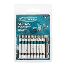 

Набор бит GROSS TORX, 40х50, сталь S2, 10 шт