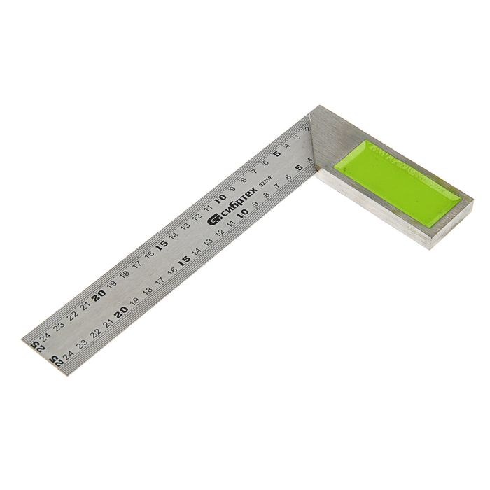 Угольник "Сибртех", 250 мм, металлический