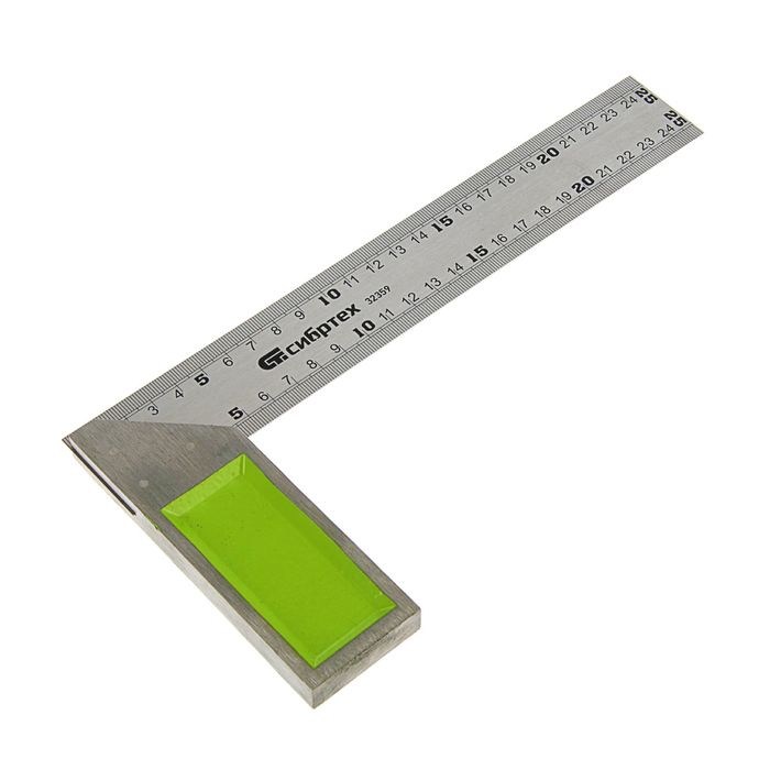 Угольник "Сибртех", 250 мм, металлический