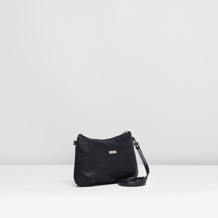 Сумка женская на молнии, 1 отдел, наружный карман, цвет синий