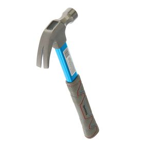 

Молоток-гвоздодер "БАРС",450 г, фибергласовая обрезиненная рукоятка, алюминиевая защита