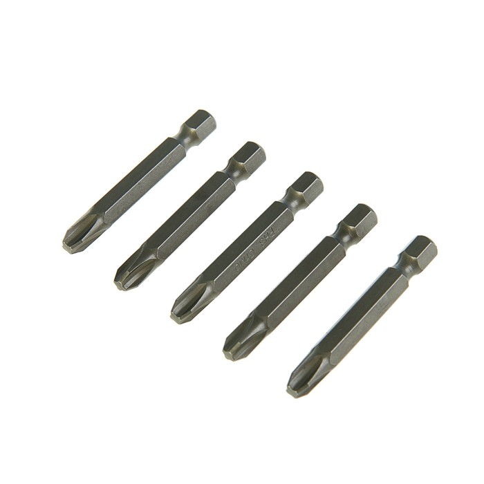 Набор бит "СИБРТЕХ", PH3x50, сталь CrMo, 5 шт