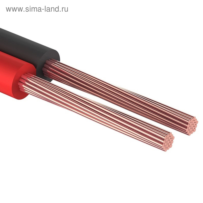 

Кабель акустический PROconnect, 2х0,50 мм², 100 м, красно-черный, 01-6103-6