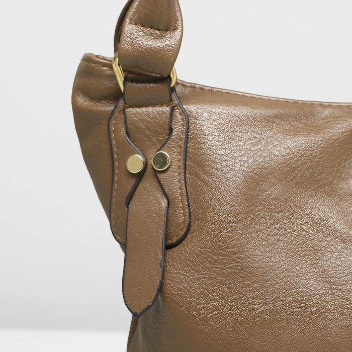 Сумка женская на молнии, 1 отдел, наружный карман, цвет хаки