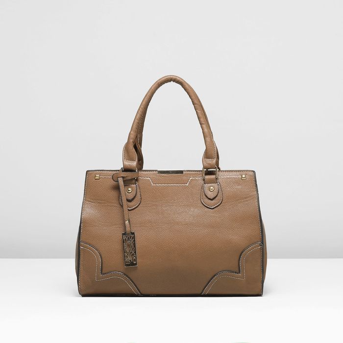 Сумка женская на молнии, 1 отдел, наружный карман, цвет зелёный