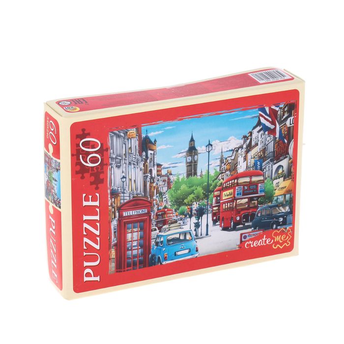 Пазлы "Центр Лондона", 60 элементов